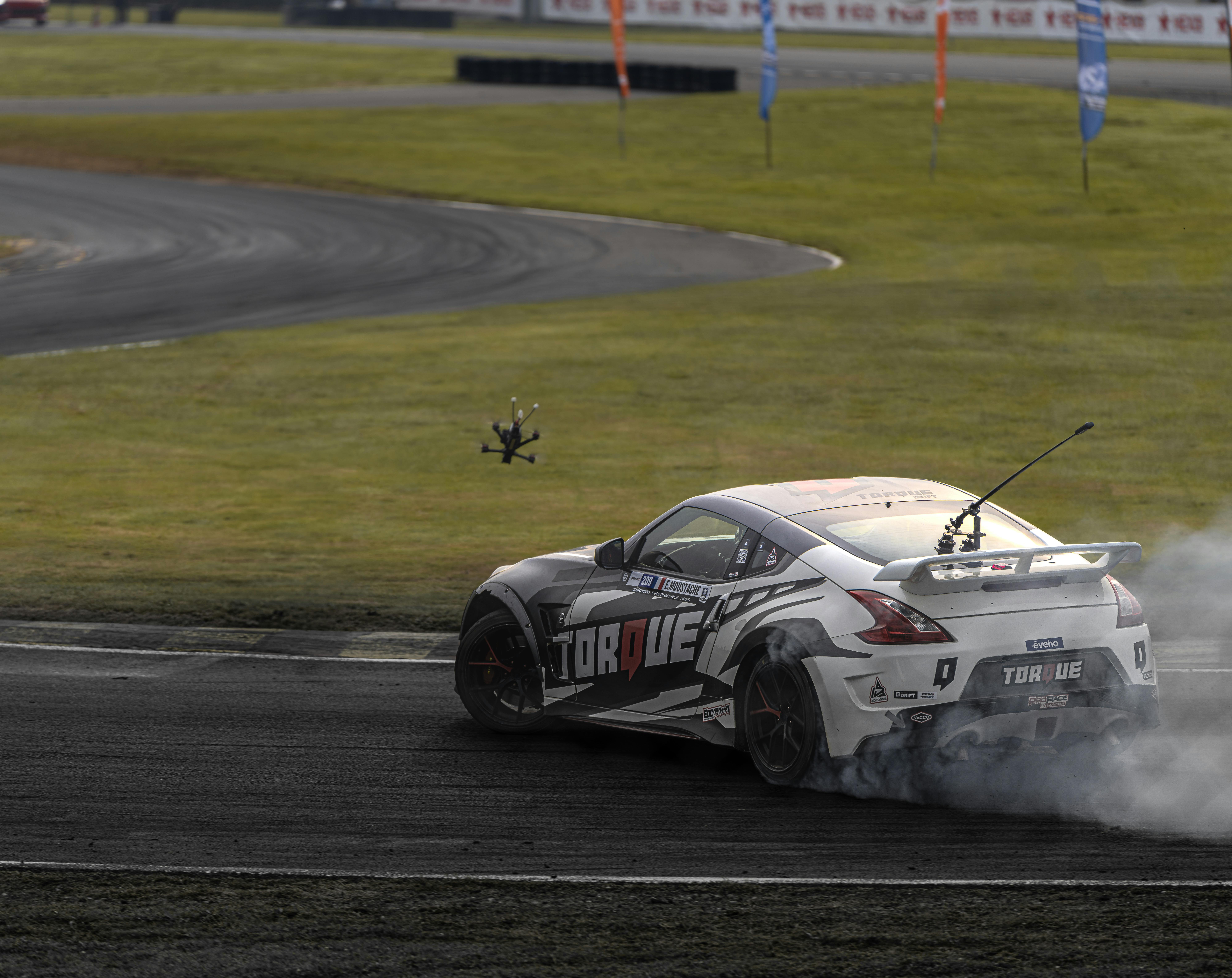 Aerial view of event or concert